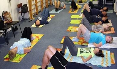 Medical physical education for arthrosis of the knee joint