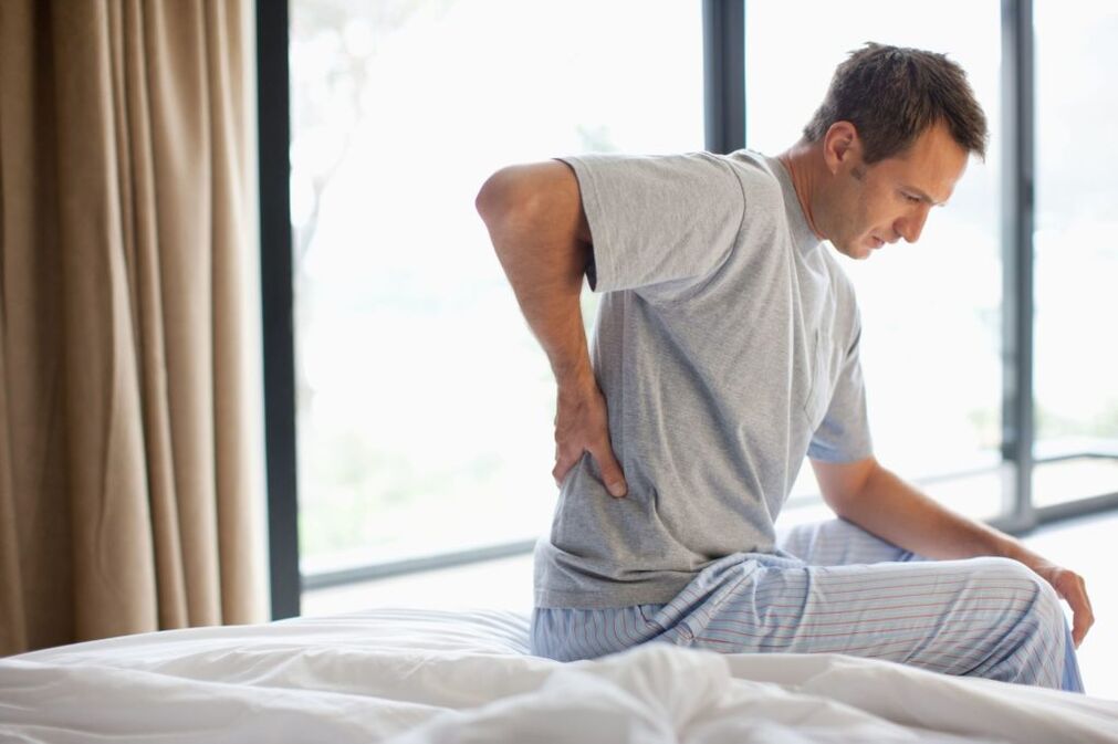 Acute back pain
